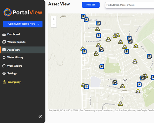PortalView: Asset View-Irrigation